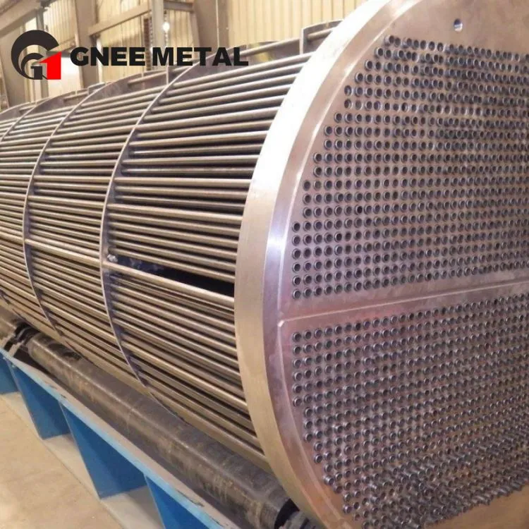 Мідно-нікелева теплообмінна трубка (C70600/C71500)